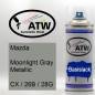 Preview: Mazda, Moonlight Gray Metallic, CX / 26B / 28G: 400ml Sprühdose, von ATW Autoteile West.